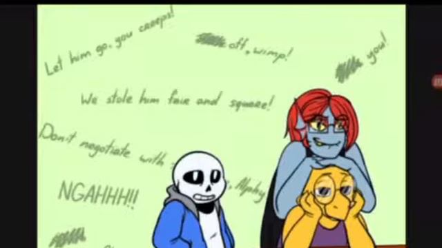 Frisk and chara react to underswap смотреть онлайн