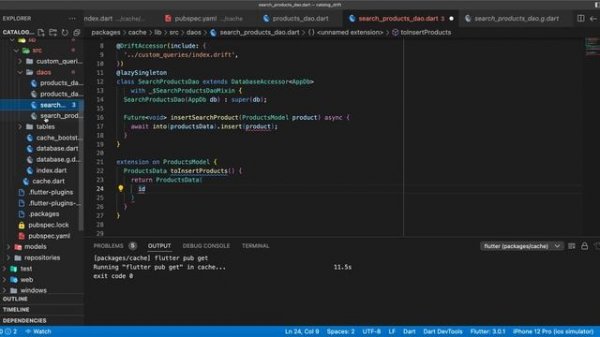 Flutter уроки - Flutter + Drift. Search SQL.