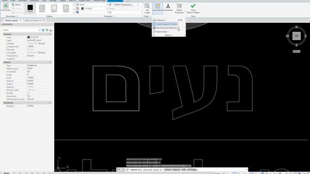 autocad hatch island issue смотреть онлайн