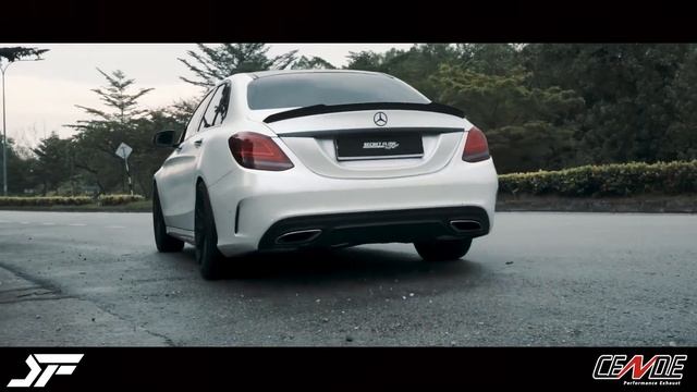Mercedes C300 W205 Cende Exhaust system смотреть онлайн