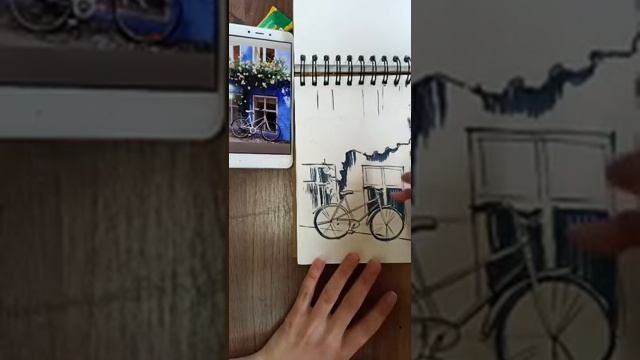 20 MINSKETCH | Быстрый скетчинг маркерами | ВЕЛОСИПЕД смотреть онлайн