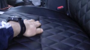 Авточехлы из экокожи для Тойота Королла 10 поколение   Е 150 кузов  Ромб  Установка