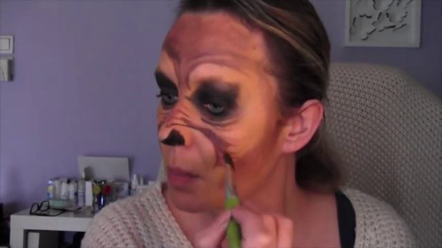 Affen / Monkey Makeup Tutorial Facepainting смотреть онлайн