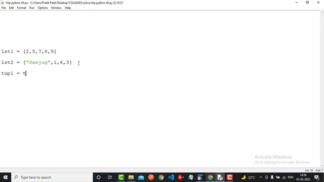 Write a Python program to accept two lists and merge the two lists into list of tuple. смотреть онлайн