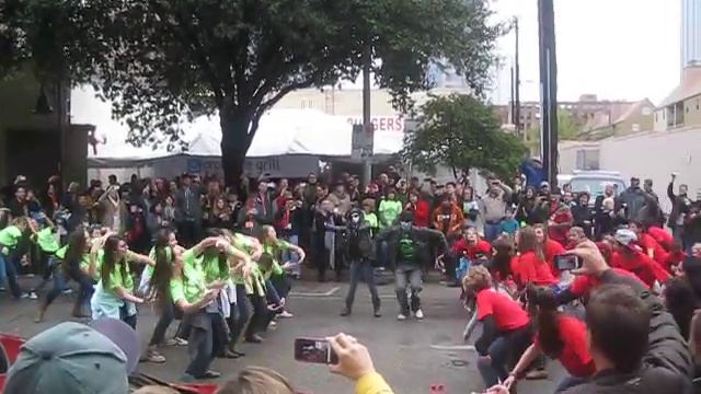 Angry Birds Space Flashmob at SXSW