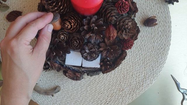 Делаю подсвечник из того что нашла в лесу. смотреть онлайн