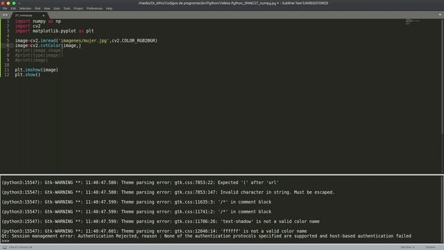 Manipulación de Imagenes con NumPy [Python] смотреть онлайн