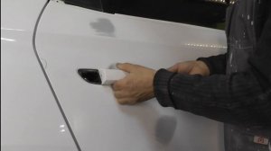 Hyundai Tucson снятие ручки двери.