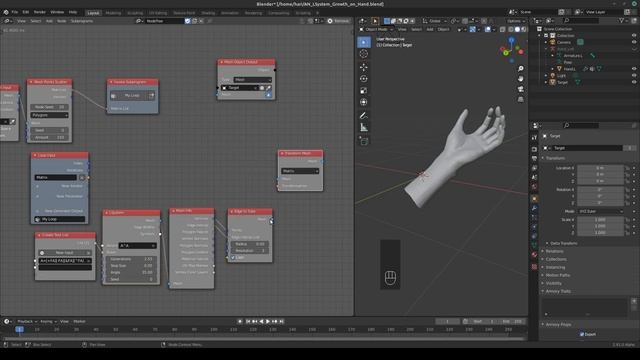 Surface Growth Animation Nodes [BLENDER 2.8+] смотреть онлайн