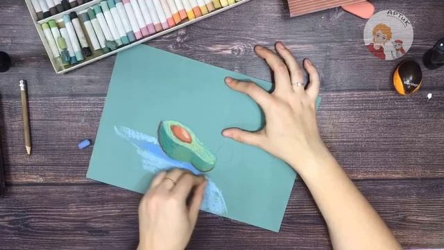 Давно не рисовали пастелью. Даже соскучились. смотреть онлайн