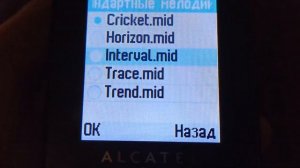 alcatel onetouch 1016D простой телефон за копейки...