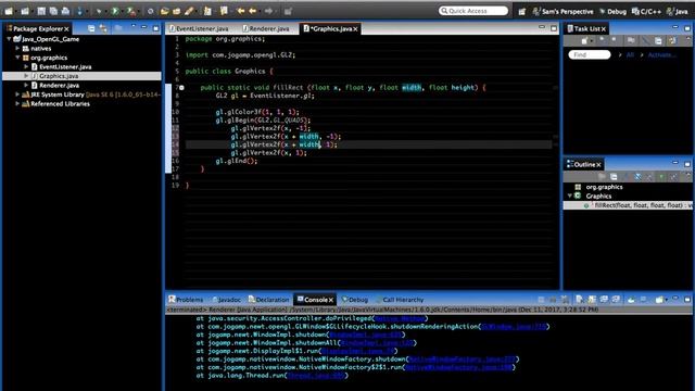 Java OpenGL 2D Game Tutorial - Episode 8 - The Graphics Class смотреть онлайн