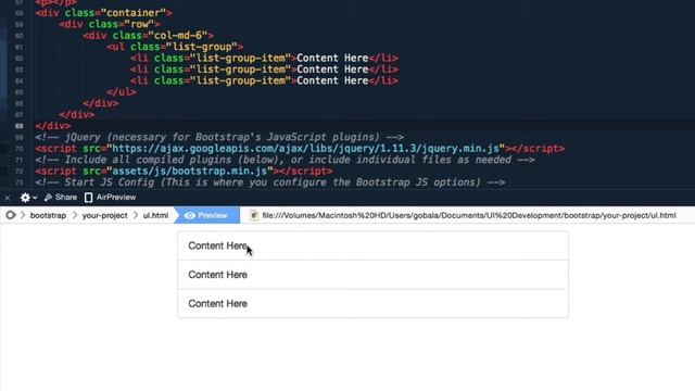 Bootstrap Tutorials Part 10 | UL смотреть онлайн