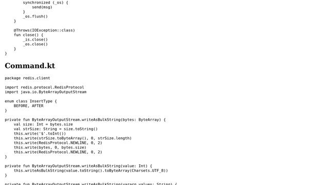 Code Review: Redis protocol implementation by Kotlin смотреть онлайн