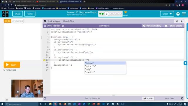 2.15 - Keyboard Input смотреть онлайн