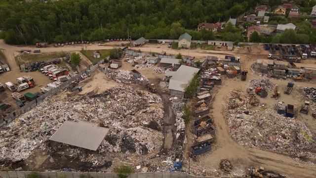 Сортировочный пункт ТБО в "Коренёво" (30.05.2022) смотреть онлайн