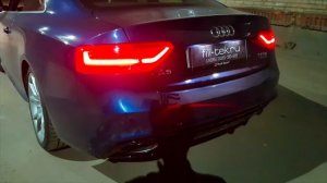Переделка выхлопа Audi A5 2.0 T B8 под RS5