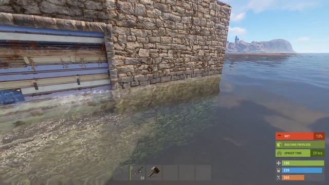 Rust - Гараж для лодки! смотреть онлайн