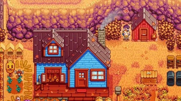 Stardew Valley | Relaxing chill music video game w/ farm sounds ambience [study, work and sleep]