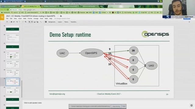 OpenSIPs and FreeSWITCH Integration demo смотреть онлайн