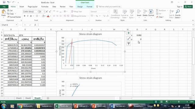 stress strain analysis on excel смотреть онлайн