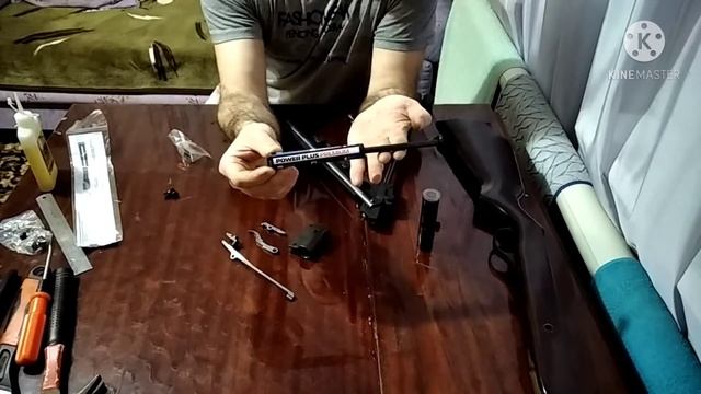 МР 512 установка газовой пружины манжеты перепуск