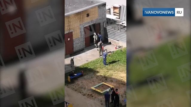 В Московском микрорайоне Иванова загорелась трансформаторная подстанция смотреть онлайн