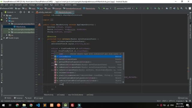 Shared Preference (Local Storage) Using Android in Tamil | Android Tutorial | TechoN 72 ProgramerZ смотреть онлайн