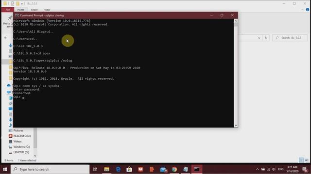 Oracle Apex Installation смотреть онлайн