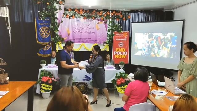 Induction of New Members of RC Iligan East Zone 2 D3870 (Imagine Rotary Pres.Gwendolyn Alcantara) смотреть онлайн