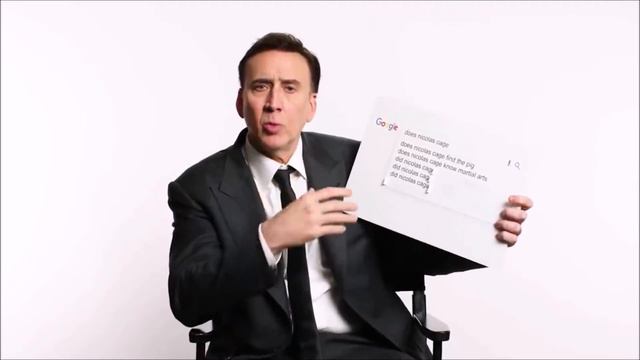 Николас Кейдж отвечает на самые популярные запросы в интернете | WIRED