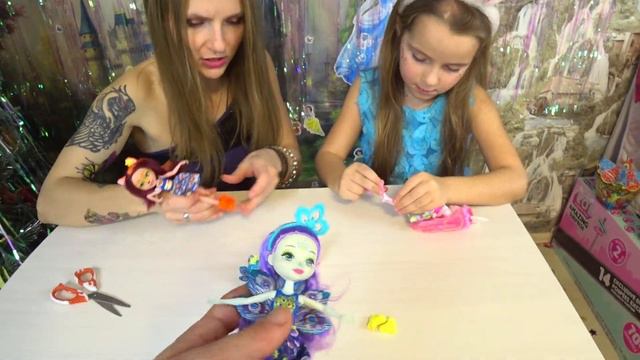 Куклы Энчантималс | Распаковка  | Мои подарки на Новый Год | Enchantimals Dolls