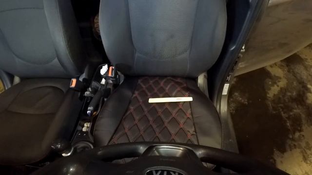 Чехлы Петров. Стоит ли Покупать? Отзыв о чехлах. Чехлы из экокожи на Киа Рио 3 Седан смотреть онлайн