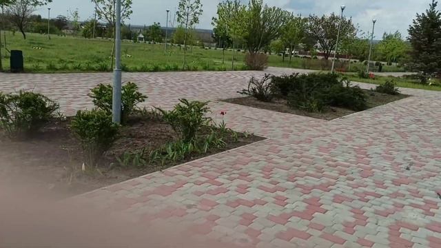 Кушугум.Парк возле больницы смотреть онлайн
