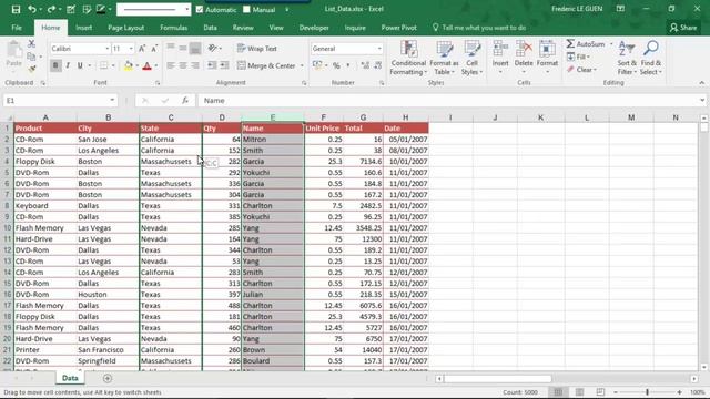 Excel Move Column in one action - Excel tricks смотреть онлайн