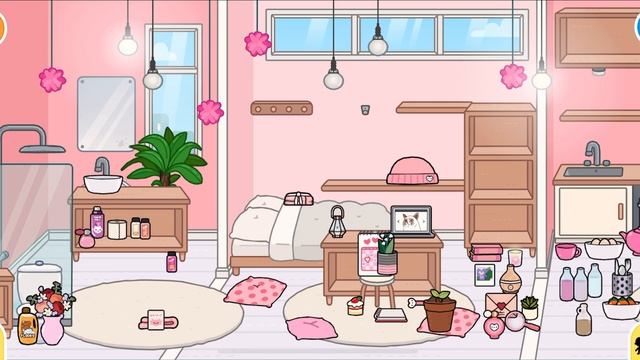 ?Free Pink House Kawai ✨Toca Boca ?Tocalifeworld | Makeover смотреть онлайн