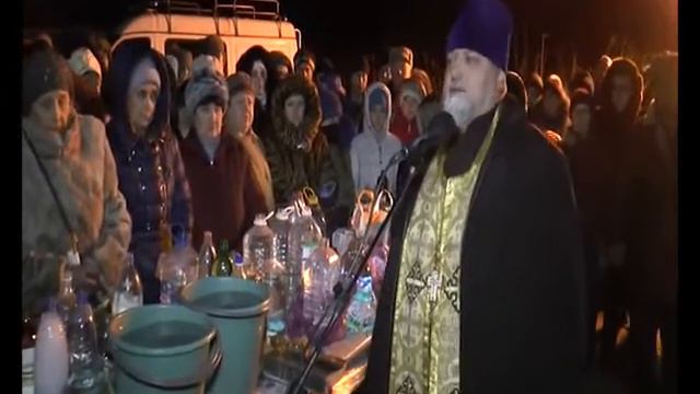 КРЕЩЕНИЕ в Тбилисском районе 18.01.2018г.(ТРК"Метроном-3") смотреть онлайн