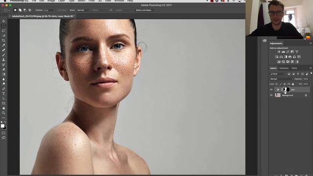 Create Warm Skin Tones in Photoshop смотреть онлайн