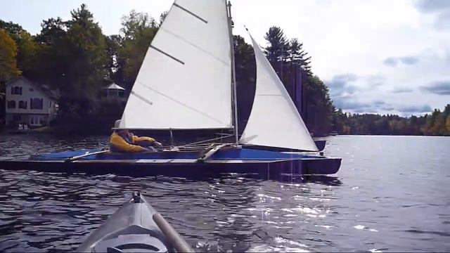 Klepper Trimaran at Pawtuckaway смотреть онлайн