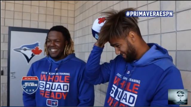 Entrevista A Lourdes Gurriel Jr y a Vladimir Guerrero Jr En Los Entrenamiento 2019 смотреть онлайн