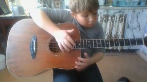 crow на гитаре