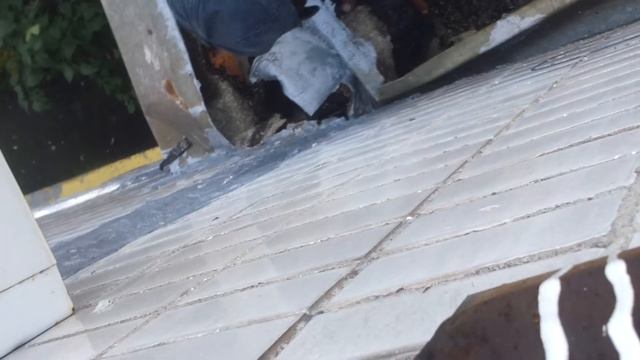 Работы по ремонту козырька входной группы (1) смотреть онлайн