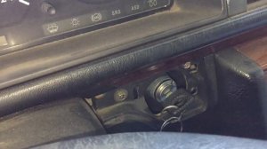 Замена личинки замка зажигания на Mercedes-Benz W124 300TD