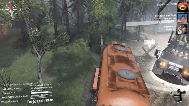 SPINTIRES: Offroad-Truck-Simulator #050 | XXL-Baumstamm-Transport | Let's Play [HD] смотреть онлайн