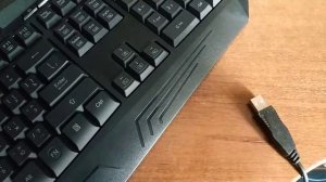 Видеообзор подключения клавиатуры RedDragon Harpe