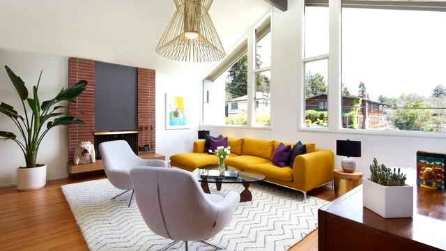 85+ Best Mid-Century Modern Living Room Ideas #3 смотреть онлайн