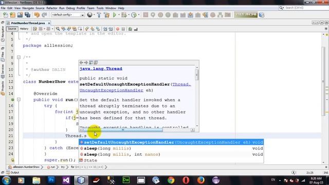How to Print Show Number by Thread in Java Netbeans смотреть онлайн