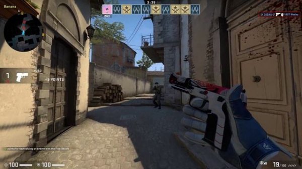 Five-Seven | Boost Protocol (Minimal Wear - 0.09) Skin Showcase from the new Operation Riptide Case