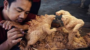 Годзилла против Кинг Конга и другие работы мастеров.