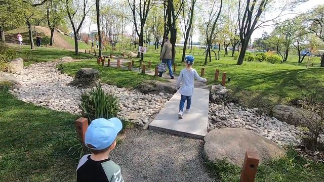 VLOG Японский парк Киото в Киеве, аллея сакуры/ май 2021 смотреть онлайн